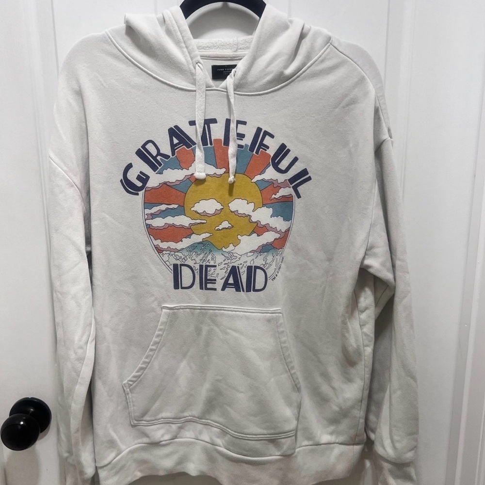 White Grateful Dead Hoodie